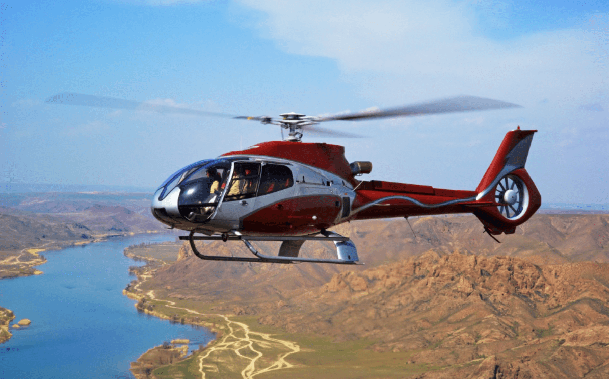 polet z helikopterjem