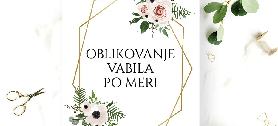 oblikovanje vabila