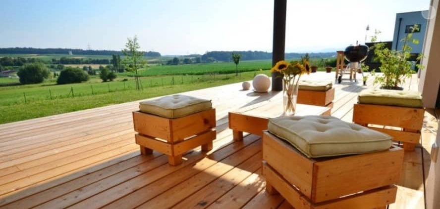 leseni stebrički za ograjo teak.si 1